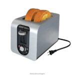 кухня бг BLACK+DECKER Тостер за 2 филийки сребърен V8R6ZD350