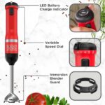 кухня бг BLACK+DECKER червен кухненски блендер с пръчка V8R6ZD253 - Image 9