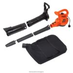 на открито бг BLACK+DECKER 12 ампера 3 в 1 електрически вентилатор с вакуумен мулчер V8R6ZD443 - Image 3