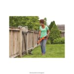 на открито бг BLACK+DECKER 20v макс. захранване 10 инча 2в1 комбиниран комплект безжичен тример за подстригване/метач V8R6ZD435 - Image 5