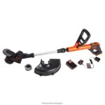 на открито бг BLACK+DECKER 20v макс тример с струна, 2-скоростен 12-инчов безжичен тример V8R6ZD484 - Image 5