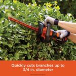 на открито бг BLACK+DECKER 20v максимум литиев 22-инчов тример за жив плет V8R6ZD514 - Image 4