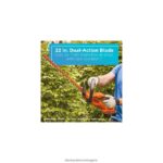 на открито бг BLACK+DECKER 22" 40v макс. ножица за жив плет V8R6ZD507 - Image 14