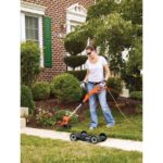 на открито бг BLACK+DECKER 3-в-1 тример за подстригване/кантиране и косачка за трева 6,5-amp 12-инчов с кабел V8R6ZD416 - Image 3