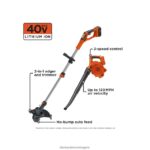 на открито бг BLACK+DECKER 40v макс тример за подстригване/острие и метачна машина комбо V8R6ZD440 - Image 4
