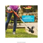 на открито бг BLACK+DECKER 40v макс тример за подстригване/острие и метачна машина комбо V8R6ZD440 - Image 6