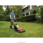 на открито бг BLACK+DECKER 40v max безжична косачка за трева с включени батерия и зарядно устройство V8R6ZD419 - Image 4