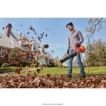 на открито бг BLACK+DECKER вентилатор за листа аксиален 9-ам V8R6ZD445