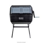на открито бг BLACK+DECKER двукамерен барабанен компостер 40 галона V8R6ZD410 - Image 14