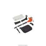 на открито бг BLACK+DECKER духалка за листа и прахосмукачка за листа 3-в-1 12 ампера 250 mph 400 cfm V8R6ZD448 - Image 4