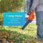 на открито бг BLACK+DECKER електрическа духалка за листа 7-ампер V8R6ZD444 - Image 5