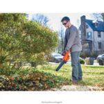 на открито бг BLACK+DECKER електрическа духалка за листа 7-ампер V8R6ZD444 - Image 7