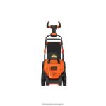 на открито бг BLACK+DECKER електрическа косачка 10 ампера 15 инча с кабел V8R6ZD427 - Image 13
