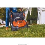 на открито бг BLACK+DECKER електрическа косачка за трева 12-amp 17-инча V8R6ZD420 - Image 3