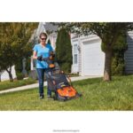 на открито бг BLACK+DECKER електрическа косачка 10 ампера 15 инча с кабел V8R6ZD427 - Image 3