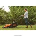 на открито бг BLACK+DECKER електрическа косачка 13 ампера с кабел V8R6ZD417 - Image 4