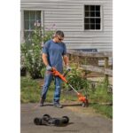 на открито бг BLACK+DECKER електрическа косачка за косене на коси за косене на коси 3 в 1 с кабел V8R6ZD415 - Image 4
