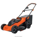 на открито бг BLACK+DECKER електрическа косачка за трева с кабел 13-amp 20-инча V8R6ZD421 - Image 4