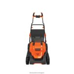 на открито бг BLACK+DECKER електрическа косачка за трева 12-amp 17-инча V8R6ZD420 - Image 7
