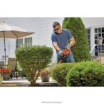 на открито бг BLACK+DECKER електрическа ножица за жив плет 17 инча. V8R6ZD501
