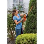 на открито бг BLACK+DECKER електрическа ножица за жив плет 17 инча. V8R6ZD501 - Image 4