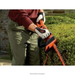 на открито бг BLACK+DECKER ножица за жив плет въртяща се дръжка остриета с двойно острие 3,3 ампера 24 инча V8R6ZD495 - Image 11