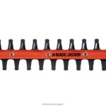 на открито бг BLACK+DECKER ножица за жив плет въртяща се дръжка остриета с двойно острие 3,3 ампера 24 инча V8R6ZD495 - Image 6