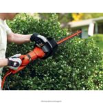 на открито бг BLACK+DECKER ножица за жив плет въртяща се дръжка остриета с двойно острие 3,3 ампера 24 инча V8R6ZD495 - Image 9