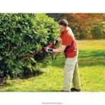 на открито бг BLACK+DECKER ножица за жив плет въртяща се дръжка остриета с двойно острие 3,3 ампера 24 инча V8R6ZD495 - Image 10