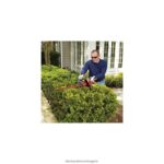 на открито бг BLACK+DECKER Само за 22-инчов инструмент акумулаторна ножица за жив плет 20v V8R6ZD506 - Image 4