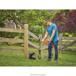 на открито бг BLACK+DECKER струнен тример 13-инчов 4 ампер V8R6ZD489 - Image 3
