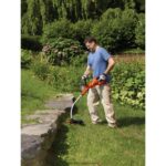 на открито бг BLACK+DECKER струнен тример 7,5 ампера 14 инча V8R6ZD488