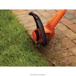 на открито бг BLACK+DECKER струнен тример електрическо автоматично подаване 13-инчов 4,4-ампер V8R6ZD477