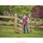 на открито бг BLACK+DECKER струнен тример с автоматично подаване електрически 6,5-ампера 14-инчов V8R6ZD493