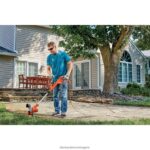на открито бг BLACK+DECKER струнен тример с автоматично подаване електрически 6,5-ампера 14-инчов V8R6ZD493 - Image 4