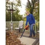 на открито бг BLACK+DECKER powercommand 2-в-1 безжична метачна машина и прахосмукачка само 36v макс. инструмент V8R6ZD436
