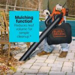 на открито бг BLACK+DECKER powercommand 2-в-1 безжична метачна машина и прахосмукачка само 36v макс. инструмент V8R6ZD436 - Image 5
