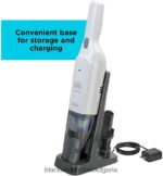 почистване бг BLACK+DECKER 12v макс. ръчна вакуумна безжична прахоуловител advancedclean с основно зарядно устройство V8R6ZD25 - Image 6