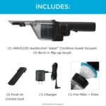 почистване бг BLACK+DECKER безжична ръчна прахосмукачка dustbuster blast V8R6ZD3 - Image 12
