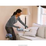 почистване бг BLACK+DECKER Безжична ръчна прахосмукачка 16v max със зарядно устройство за стенен монтаж и инструмент за четка V8R6ZD14 - Image 3