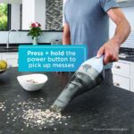 почистване бг BLACK+DECKER безжична ръчна прахосмукачка dustbuster със зарядно за стена V8R6ZD23 - Image 5
