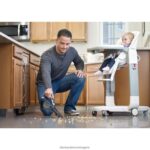 почистване бг BLACK+DECKER безкабелна ръчна прахосмукачка gen 9.5 advancedclean - шистово синьо V8R6ZD24