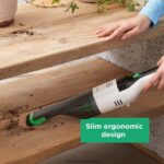 почистване бг BLACK+DECKER безкабелна ръчна прахосмукачка reviva 8v max със зарядно устройство, филтър и инструмент за четка V8R6ZD10 - Image 5