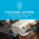 почистване бг BLACK+DECKER въртяща се безжична ръчна прахосмукачка dustbuster V8R6ZD17 - Image 4