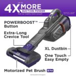 почистване бг BLACK+DECKER dustbuster 20v max ръчна прахосмукачка за домашни любимци разширено почистване V8R6ZD16 - Image 4