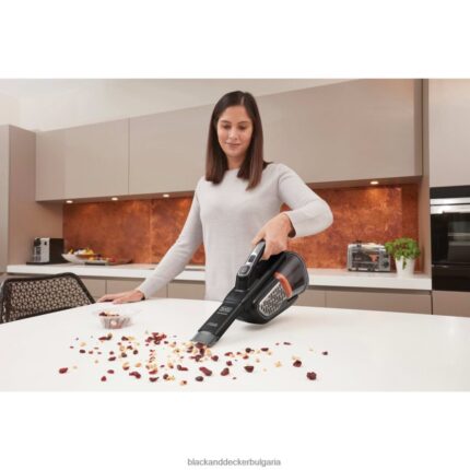 почистване бг BLACK+DECKER dustbuster ръчна вакуумна безжична прахосмукачка advancedclean черно V8R6ZD1